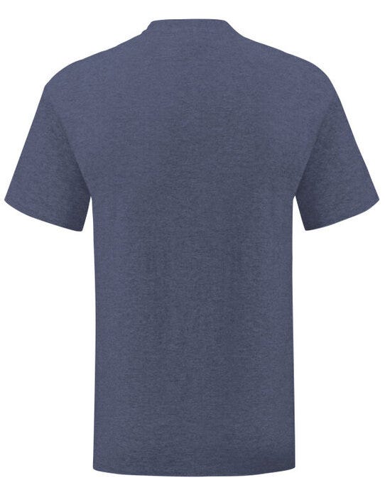 Fruit Of The Loom 61430 FOTL Mens Iconic 150 T - Vintage Heather Navy