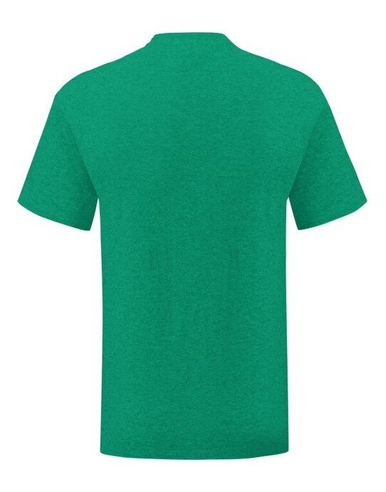 Fruit Of The Loom 61430 FOTL Mens Iconic 150 T - Retro Heather Green