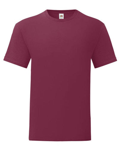 Fruit Of The Loom 61430 FOTL Mens Iconic 150 T - Burgundy