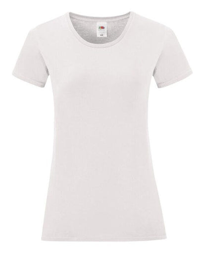 Fruit Of The Loom 61432 FOTL Ladies Iconic 150 T - White