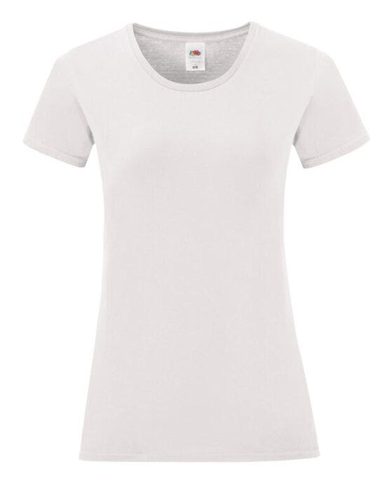 Fruit Of The Loom 61432 FOTL Ladies Iconic 150 T - White