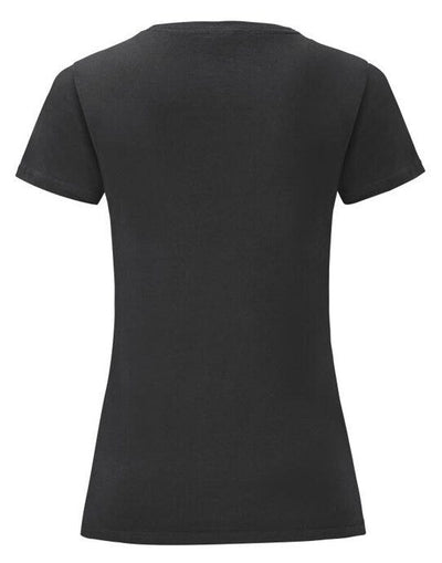 Fruit Of The Loom 61432 FOTL Ladies Iconic 150 T - Black