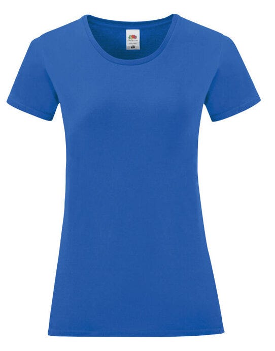 Fruit Of The Loom 61432 FOTL Ladies Iconic 150 T - Royal