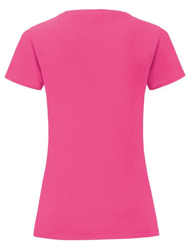 Fruit Of The Loom 61432 FOTL Ladies Iconic 150 T - Fuchsia