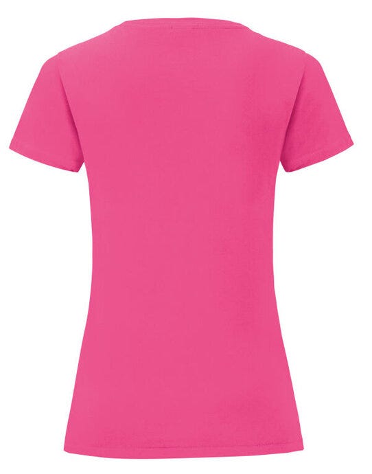 Fruit Of The Loom 61432 FOTL Ladies Iconic 150 T - Fuchsia