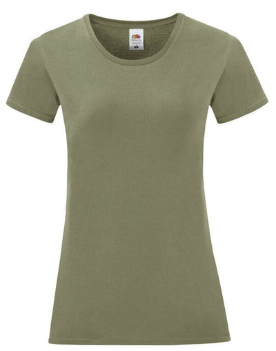 Fruit Of The Loom 61432 FOTL Ladies Iconic 150 T - Classic Olive