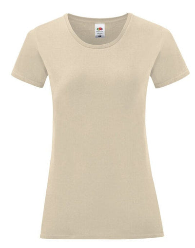 Fruit Of The Loom 61432 FOTL Ladies Iconic 150 T - Natural