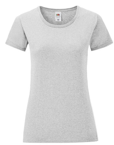 Fruit Of The Loom 61432 FOTL Ladies Iconic 150 T - Heather Grey