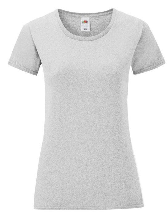Fruit Of The Loom 61432 FOTL Ladies Iconic 150 T - Heather Grey
