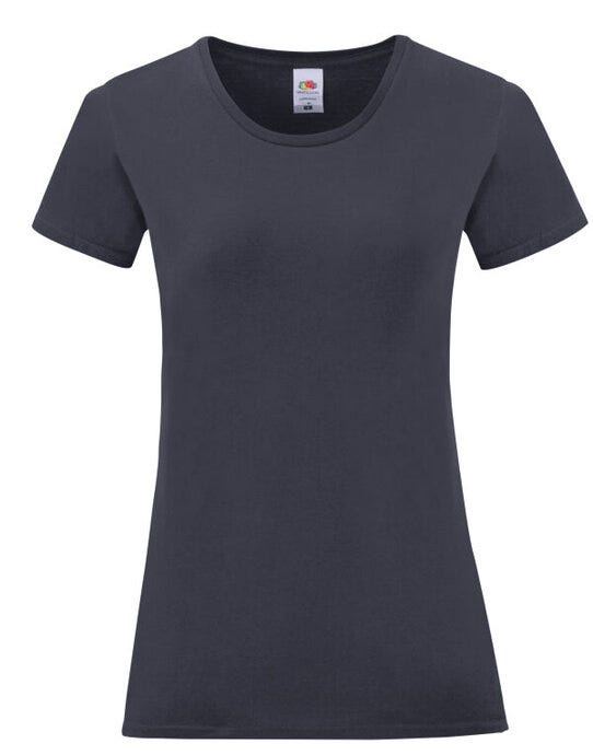 Fruit Of The Loom 61432 FOTL Ladies Iconic 150 T - Deep Navy