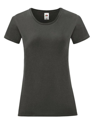 Fruit Of The Loom 61432 FOTL Ladies Iconic 150 T - Light Graphite