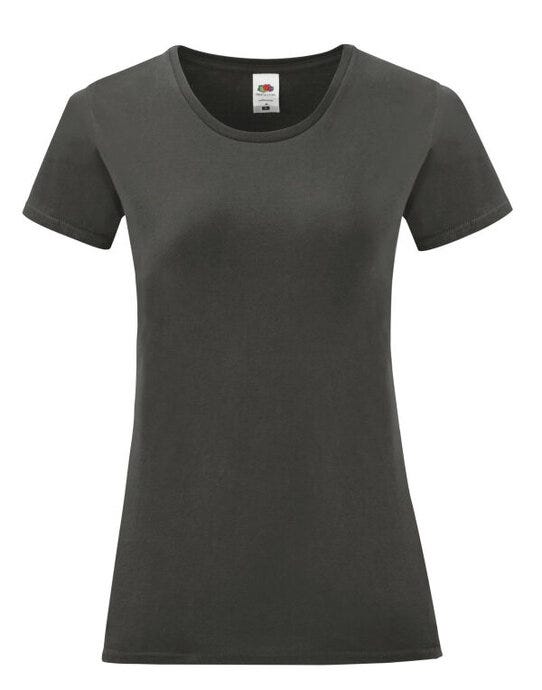Fruit Of The Loom 61432 FOTL Ladies Iconic 150 T - Light Graphite