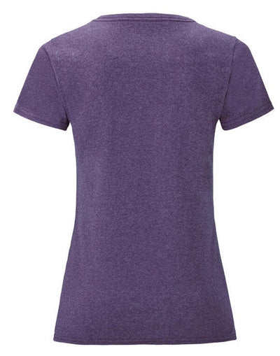 Fruit Of The Loom 61432 FOTL Ladies Iconic 150 T - Heather Purple
