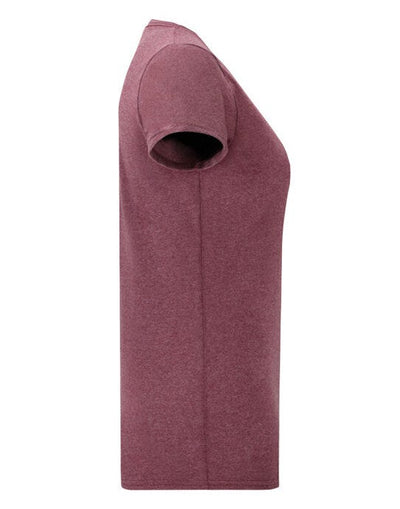 Fruit Of The Loom 61432 FOTL Ladies Iconic 150 T - Heather Burgundy