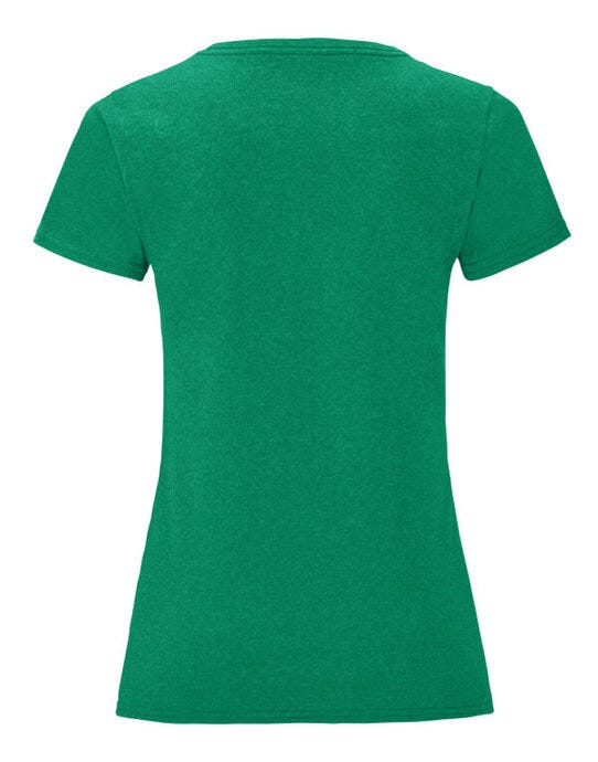 Fruit Of The Loom 61432 FOTL Ladies Iconic 150 T - Retro Heather Green