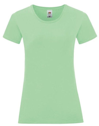 Fruit Of The Loom 61432 FOTL Ladies Iconic 150 T - Neomint