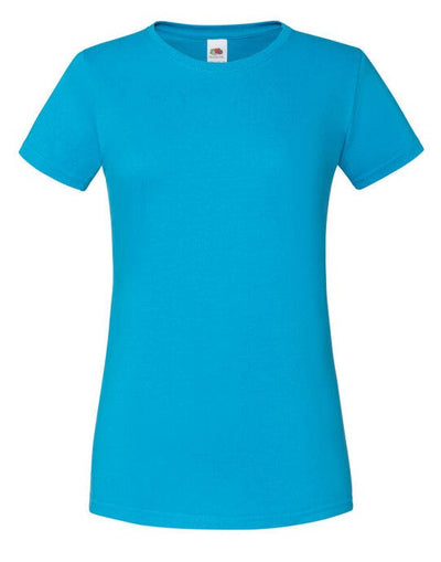 Fruit Of The Loom 61432 FOTL Ladies Iconic 150 T - Azure Blue