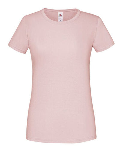 Fruit Of The Loom 61432 FOTL Ladies Iconic 150 T - Powder Rose