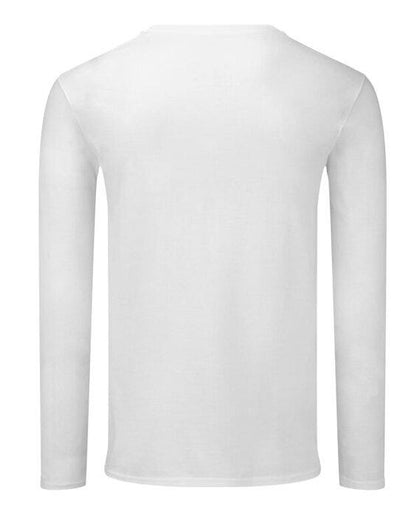 Fruit Of The Loom 61446 FOTL Iconic 150 Long Sleeve T - White