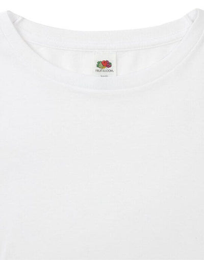 Fruit Of The Loom 61446 FOTL Iconic 150 Long Sleeve T - White