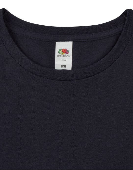 Fruit Of The Loom 61446 FOTL Iconic 150 Long Sleeve T - Deep Navy
