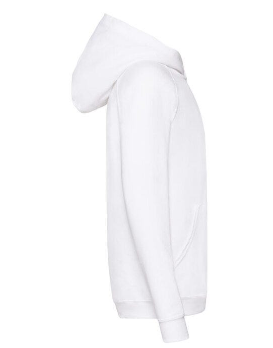 Fruit Of The Loom 62009 FOTL Kids Lightweight Hooded Sweat - White