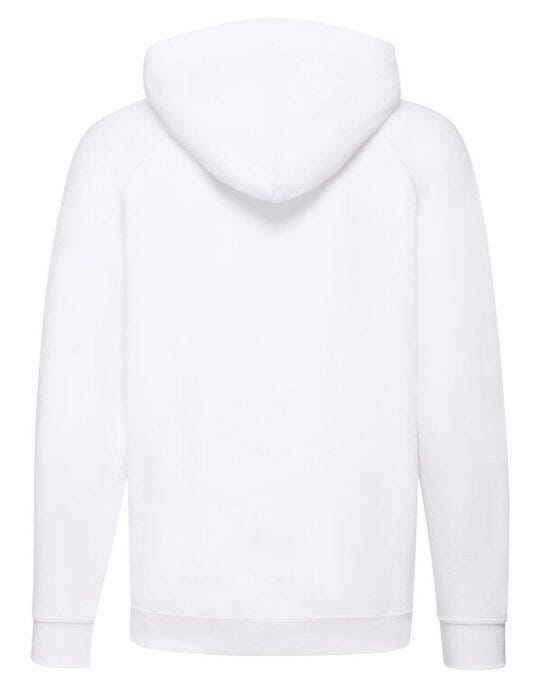 Fruit Of The Loom 62009 FOTL Kids Lightweight Hooded Sweat - White