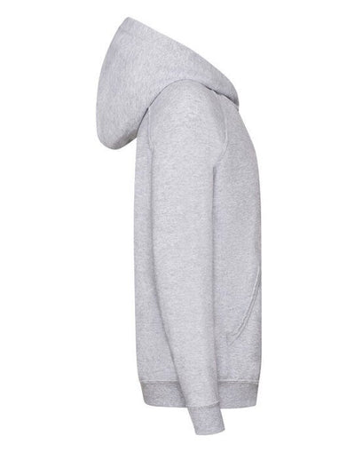 Fruit Of The Loom 62009 FOTL Kids Lightweight Hooded Sweat - Heather Grey