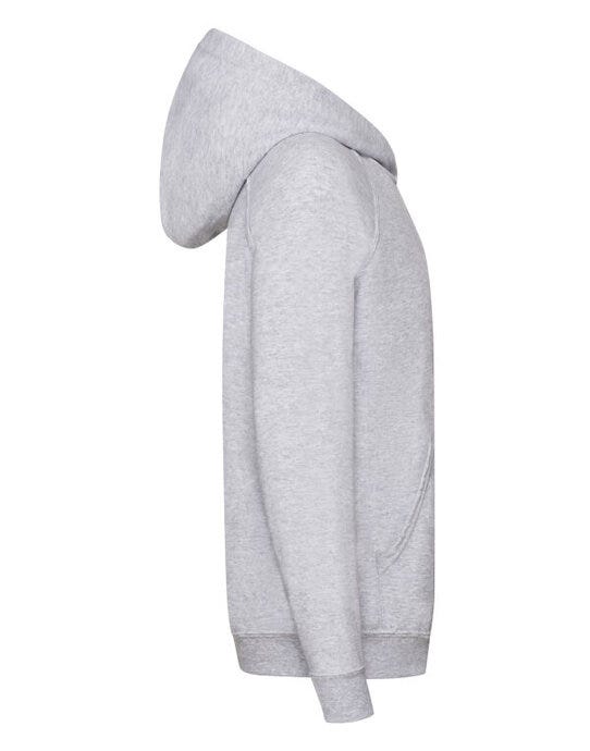 Fruit Of The Loom 62009 FOTL Kids Lightweight Hooded Sweat - Heather Grey