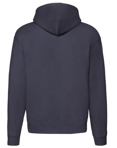 Fruit Of The Loom 62034 FOTL Mens Premium Hooded Sweat Jkt - Deep Navy