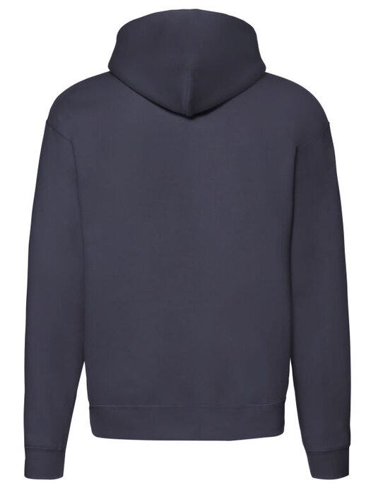 Fruit Of The Loom 62034 FOTL Mens Premium Hooded Sweat Jkt - Deep Navy