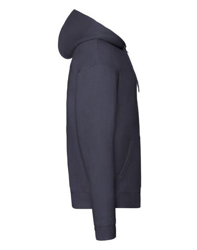 Fruit Of The Loom 62034 FOTL Mens Premium Hooded Sweat Jkt - Deep Navy