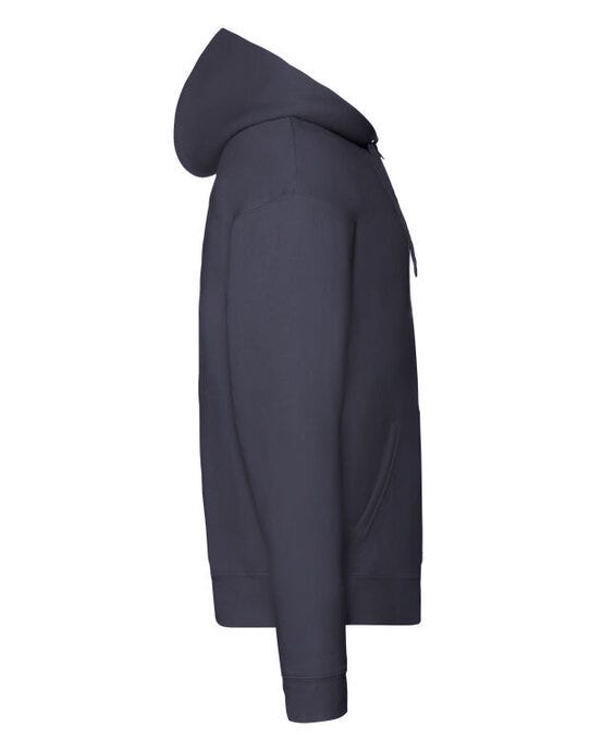 Fruit Of The Loom 62034 FOTL Mens Premium Hooded Sweat Jkt - Deep Navy