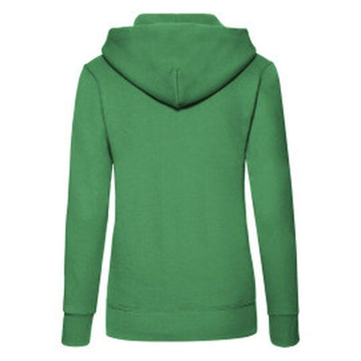 Fruit Of The Loom 62038 FOTL Ladies Classic Hooded Sweat - Kelly Green
