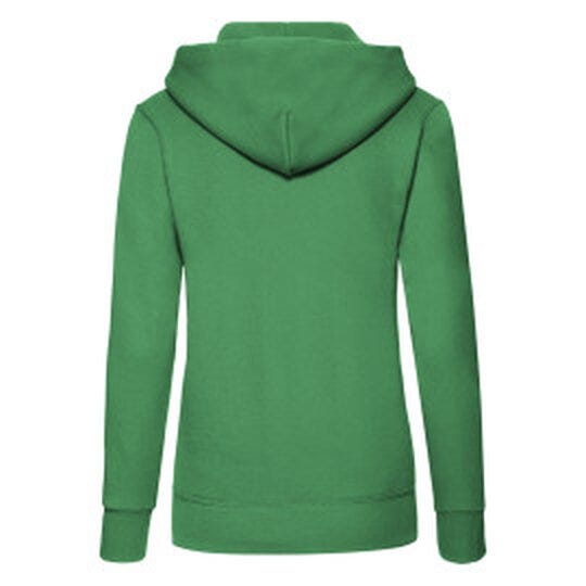 Fruit Of The Loom 62038 FOTL Ladies Classic Hooded Sweat - Kelly Green