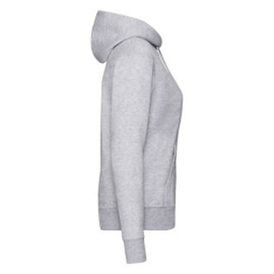 Fruit Of The Loom 62038 FOTL Ladies Classic Hooded Sweat - Heather Grey