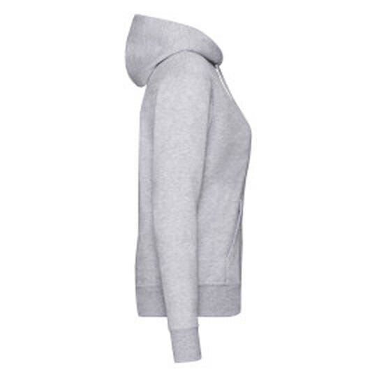 Fruit Of The Loom 62038 FOTL Ladies Classic Hooded Sweat - Heather Grey