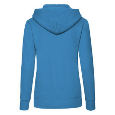Fruit Of The Loom 62038 FOTL Ladies Classic Hooded Sweat - Azure Blue