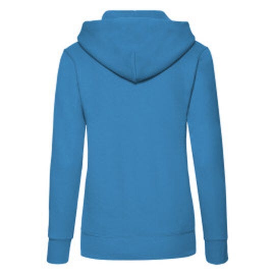 Fruit Of The Loom 62038 FOTL Ladies Classic Hooded Sweat - Azure Blue