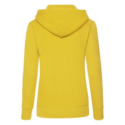 Fruit Of The Loom 62038 FOTL Ladies Classic Hooded Sweat - Sun