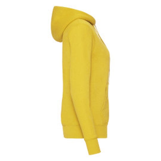 Fruit Of The Loom 62038 FOTL Ladies Classic Hooded Sweat - Sun