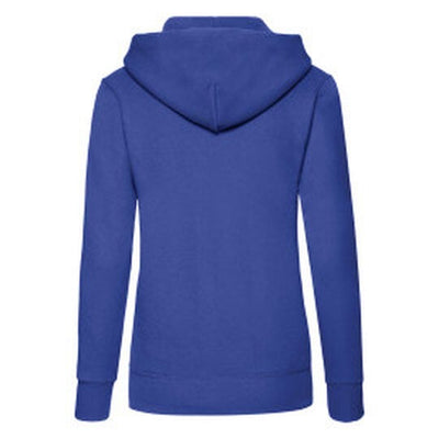 Fruit Of The Loom 62038 FOTL Ladies Classic Hooded Sweat - Royal