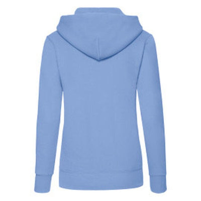 Fruit Of The Loom 62038 FOTL Ladies Classic Hooded Sweat - Sky Blue