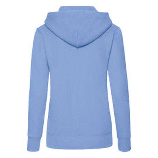 Fruit Of The Loom 62038 FOTL Ladies Classic Hooded Sweat - Sky Blue