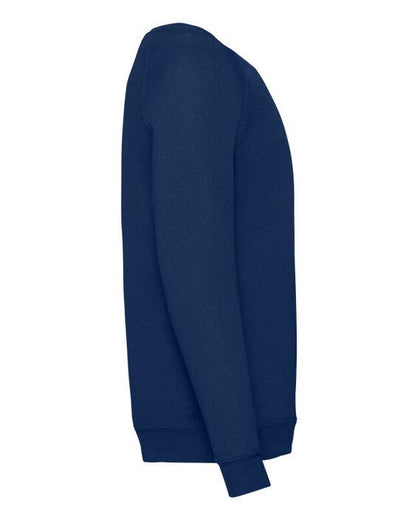 Fruit Of The Loom 62039 FOTL Kids Classic Raglan Sweat - Navy Blue