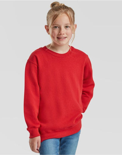 Fruit Of The Loom 62041 FOTL Kids Classic Set In Sweat - Red
