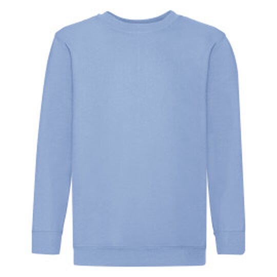 Fruit Of The Loom 62041 FOTL Kids Classic Set In Sweat - Sky Blue