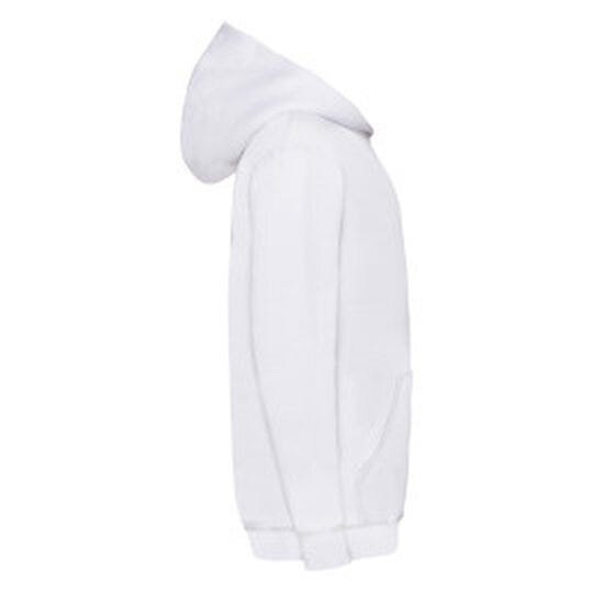 Fruit Of The Loom 62043 FOTL Kids Classic Hooded Sweat - White