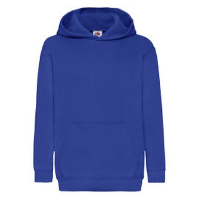 Fruit Of The Loom 62043 FOTL Kids Classic Hooded Sweat - Royal