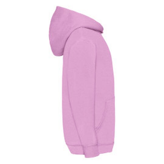 Fruit Of The Loom 62043 FOTL Kids Classic Hooded Sweat - Light Pink